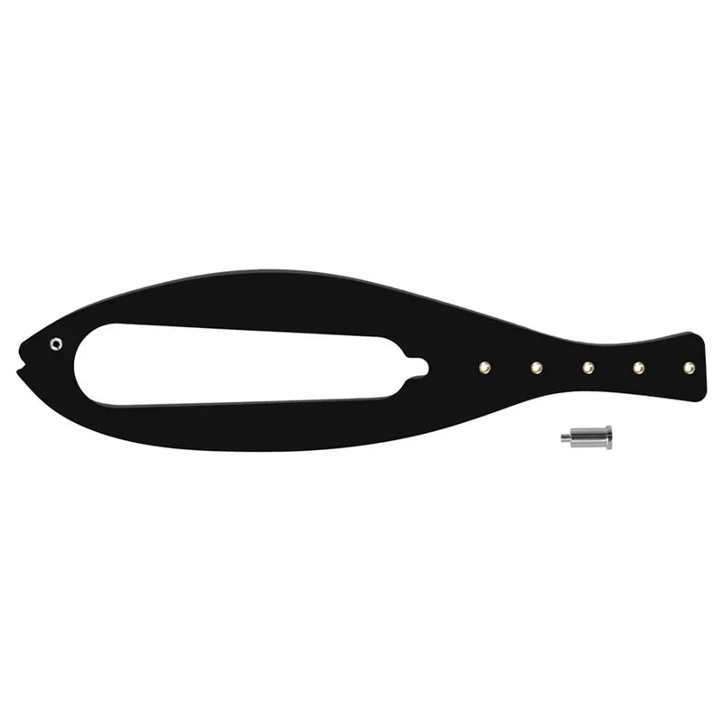 Adjustable Width Cat Door Holder Latch Fish Shaped Design Fast Flex Latch Strap Door Stopper Pet Supplies