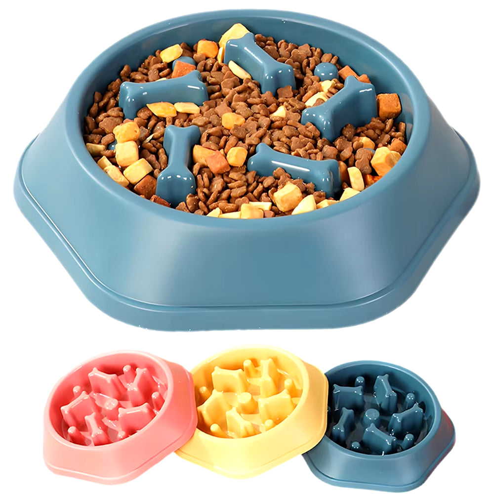 Slow Feeder Dog Bowl 