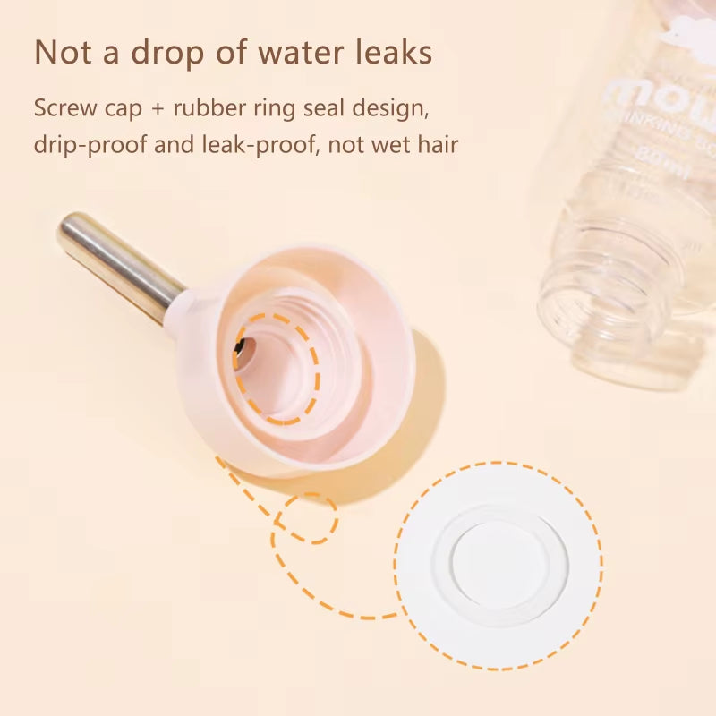 Small Animal Plastic Water Bottle