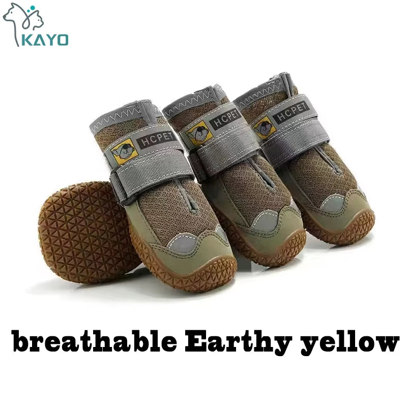4Pcs/Set Dog Shoes 