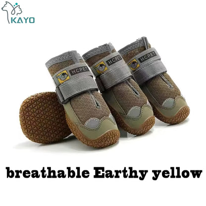 4Pcs/Set Dog Shoes 