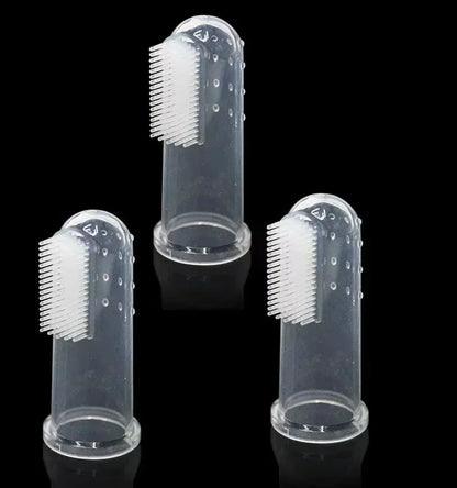 Gentle Pet Finger Toothbrush for Dogs – Soft Brush for Bad Breath & Tartar Control, Essential Dog Care Tool