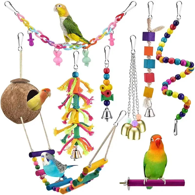 Parrot Toy Set