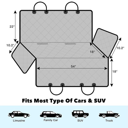 Waterproof  Dog Car Seat Cover 