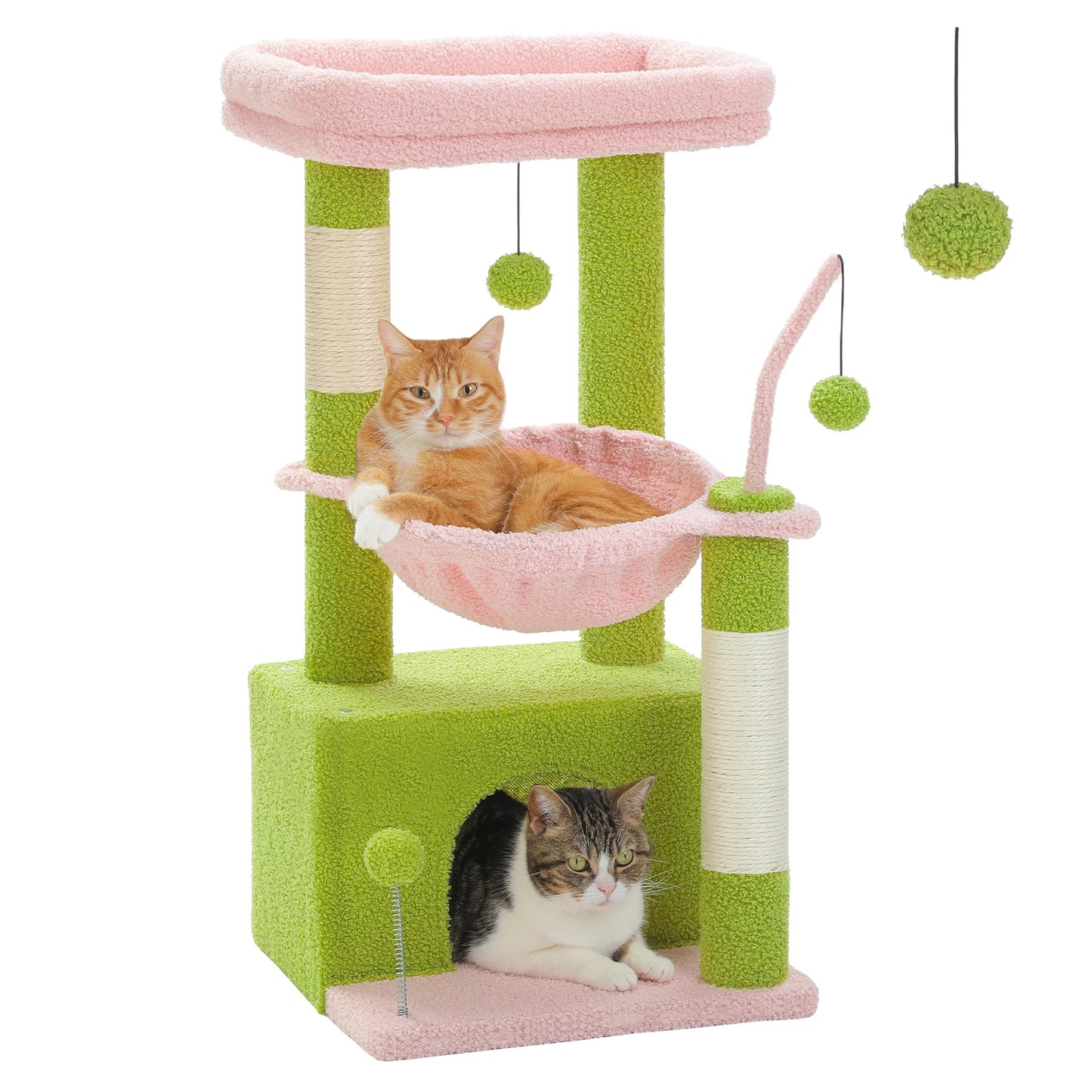 4-In-1 Cactus Cat Tree 