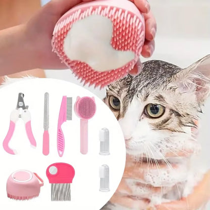 8Pcs Pet Grooming Kit