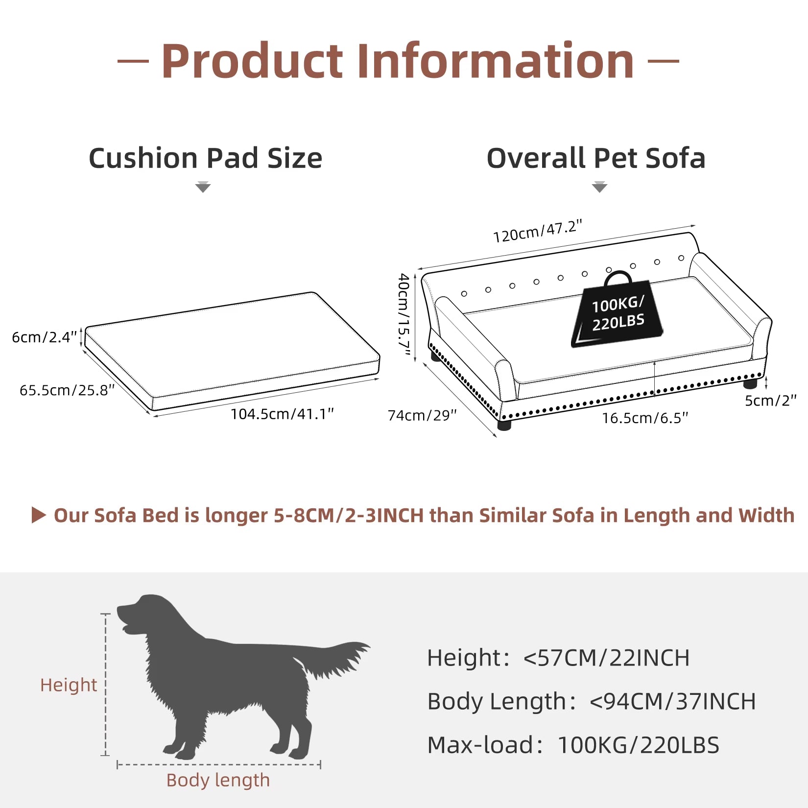 Waterproof Dog Sofa