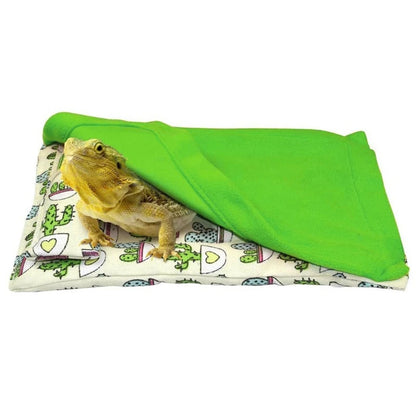 Bearded Dragon Bed with Pillow and Blanket