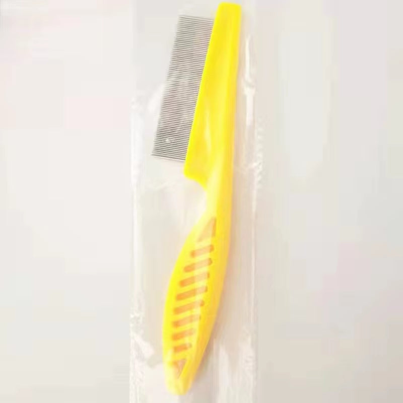 1/2Pc Pet Hair Shedding Comb Stainless Steel Flea Comb for Cat Dog Pet Comfort Flea Hair Grooming Comb Dog Brush Grooming Tools