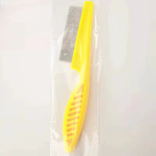 1/2Pc Pet Hair Shedding Comb Stainless Steel Flea Comb for Cat Dog Pet Comfort Flea Hair Grooming Comb Dog Brush Grooming Tools