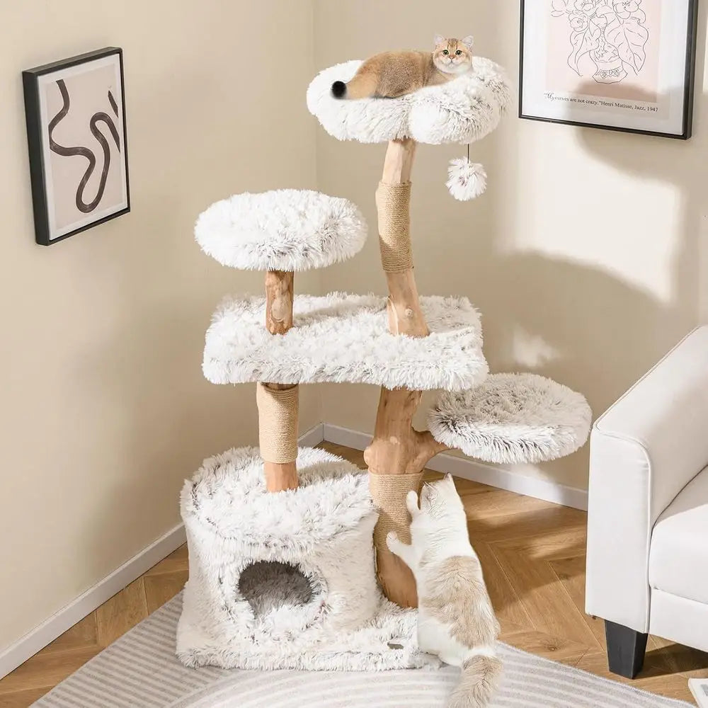 Wooden Cat Tower 