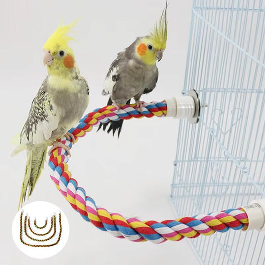 Durable Cotton Rope for Pet Parrots 