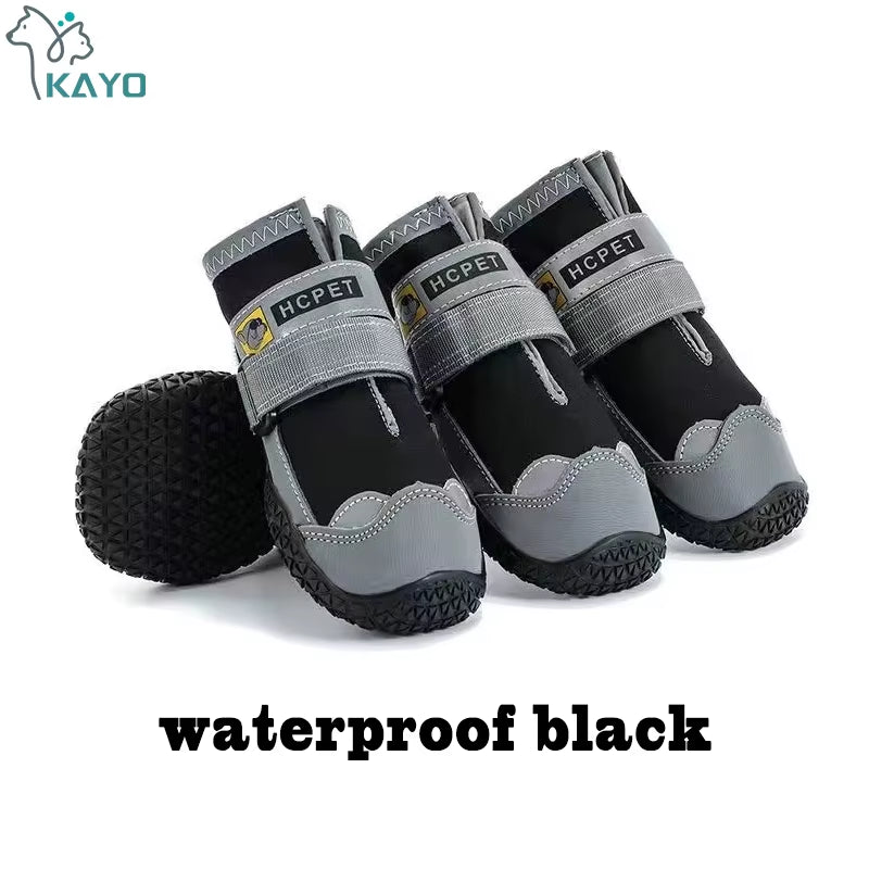 4Pcs/Set Dog Shoes 