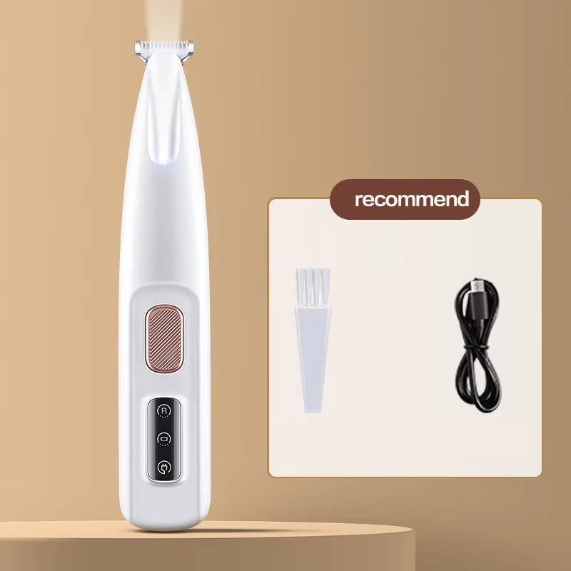 Pet Trimmer with LED Light 