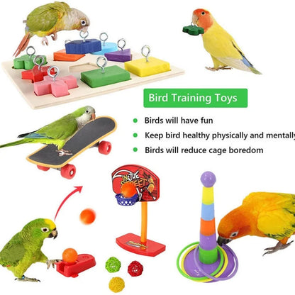 Parrot Toy Set