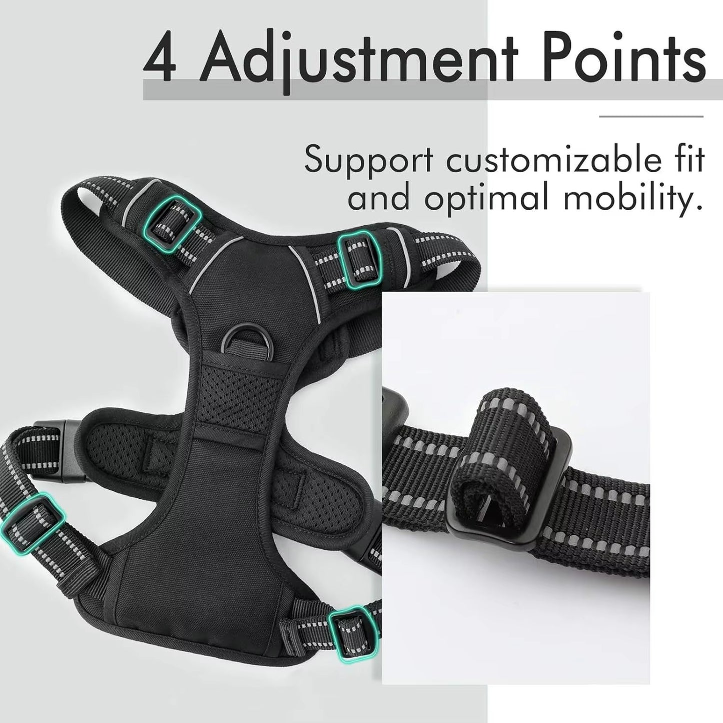 No-Pull Heavy Duty Dog Harness