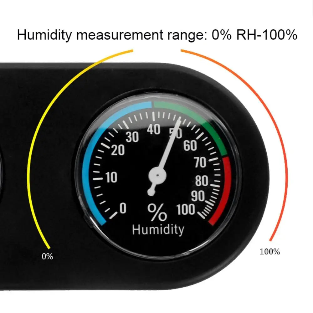 Reptile Tank Thermometer & Hygrometer 
