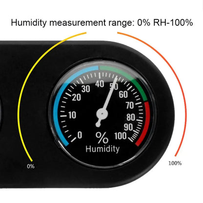 Reptile Tank Thermometer & Hygrometer 