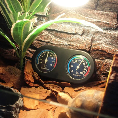 Reptile Tank Thermometer & Hygrometer 