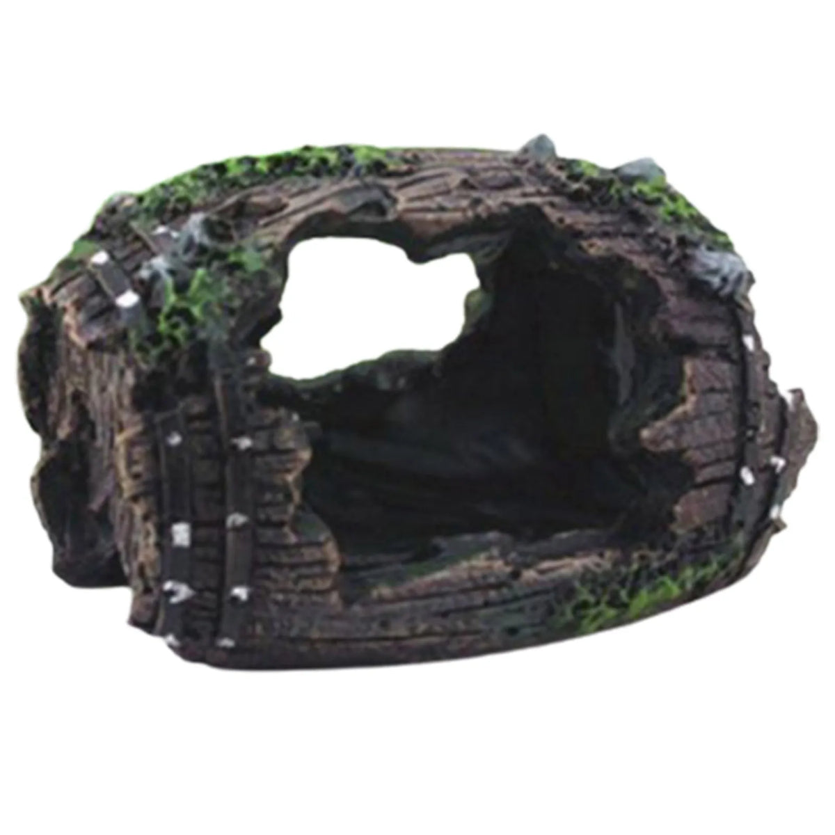 Rustic car cave aquarium ornament