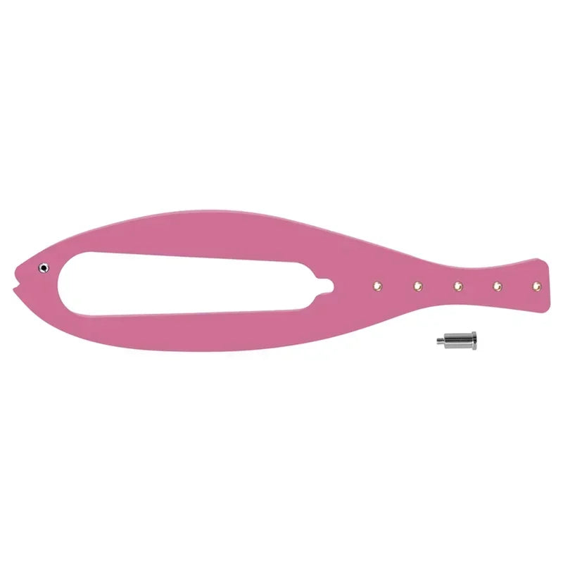 Adjustable Width Cat Door Holder Latch Fish Shaped Design Fast Flex Latch Strap Door Stopper Pet Supplies