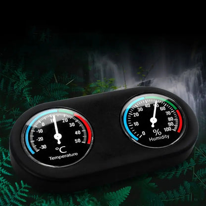 Reptile Tank Thermometer & Hygrometer 
