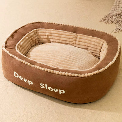 Pet Dog Bed Cushion Soft Sofa 