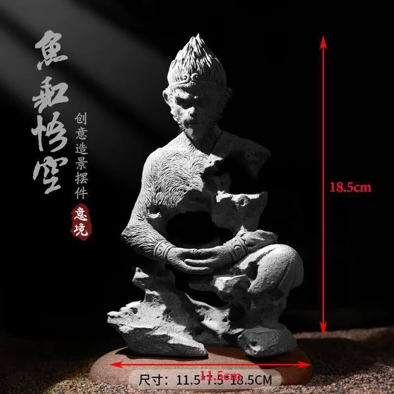 Stunning Large Resin Aquarium Rockery Decoration - Transform Your Fish Tank with Beautiful Landscape Accessories