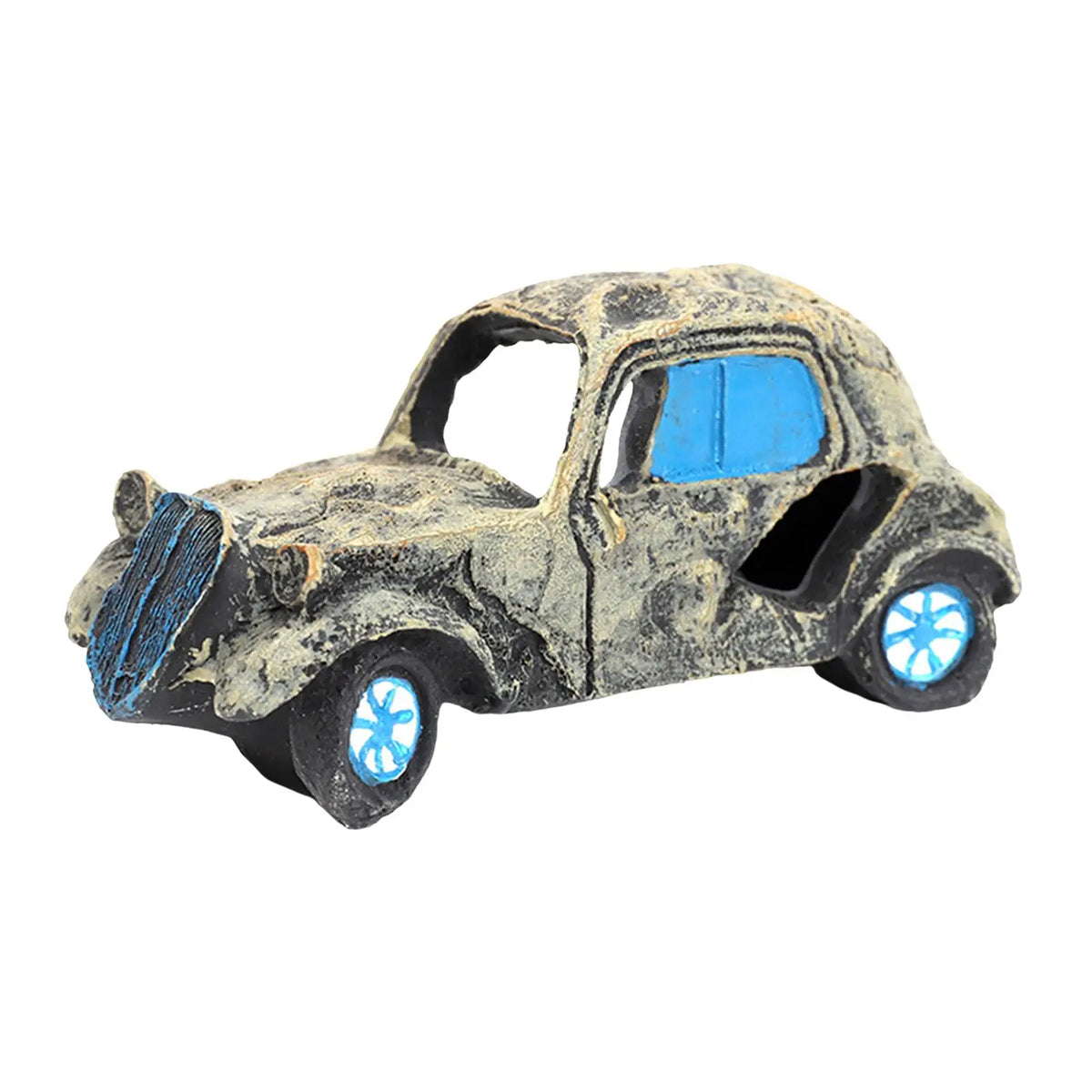 Classic car aquarium hideout
