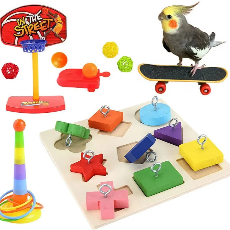 Parrot Toy Set