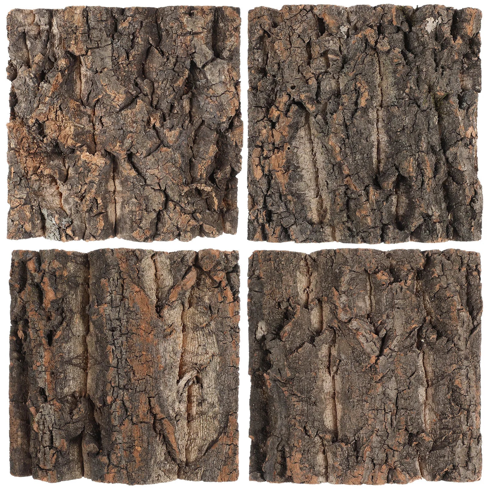 Background Cork Bark Tank Decor