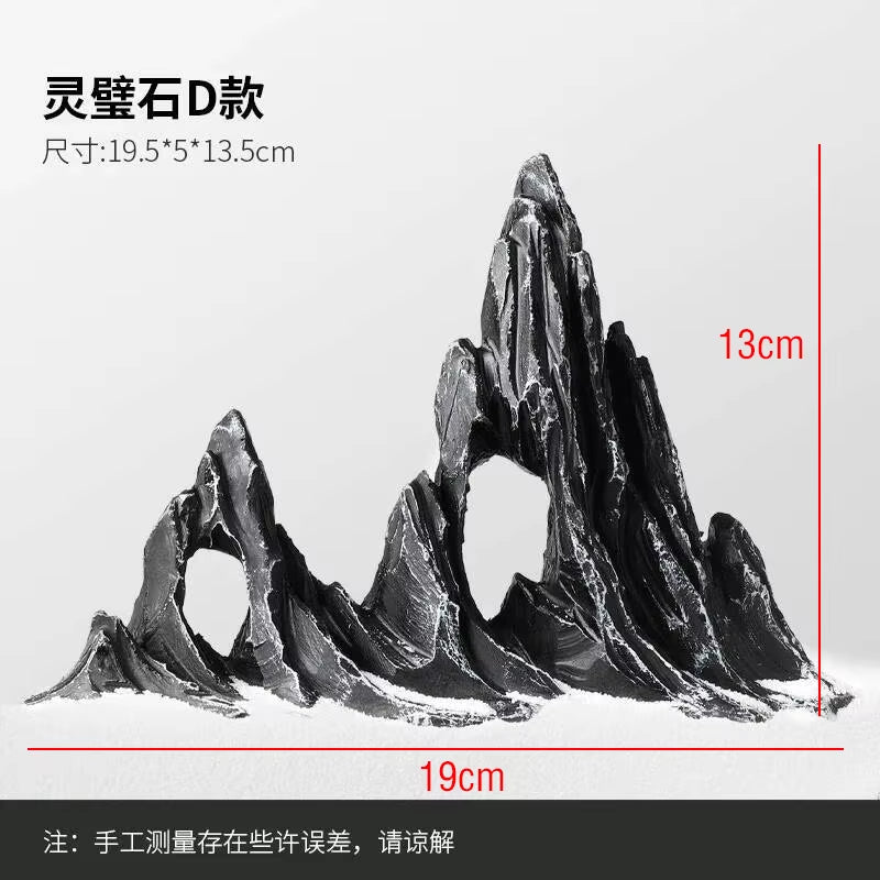 Stunning Large Resin Aquarium Rockery Decoration - Transform Your Fish Tank with Beautiful Landscape Accessories