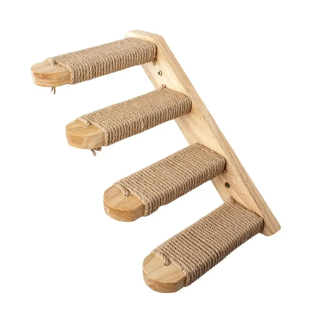 Wall-Mounted Cat Stairs