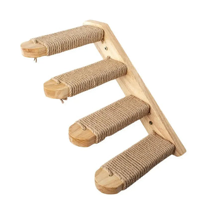 Wall-Mounted Cat Stairs