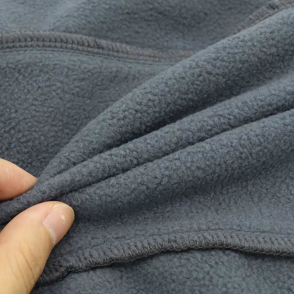 Soft gray fleece lining inside the reflective waterproof dog coat