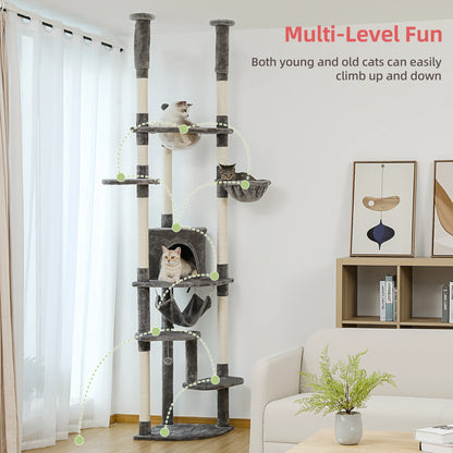 Floor to Ceiling Cat Tower 