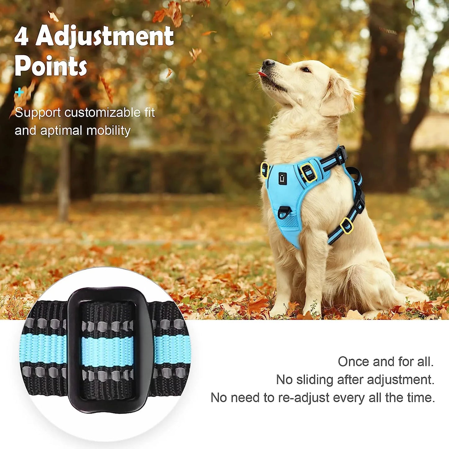 No-Pull Dog Vest with Easy Control Handle