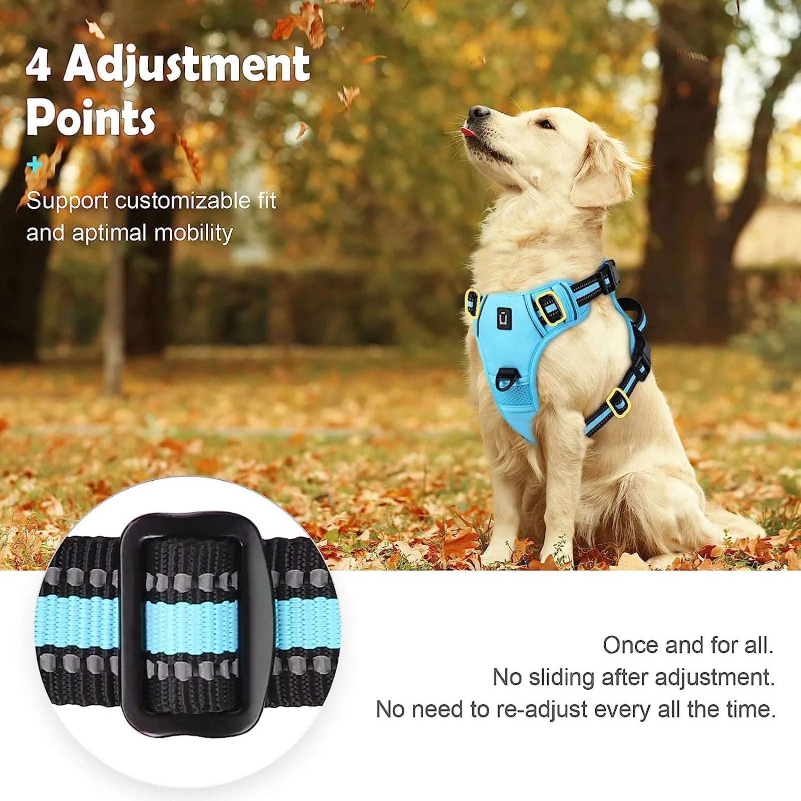 No-Pull Dog Vest with Easy Control Handle