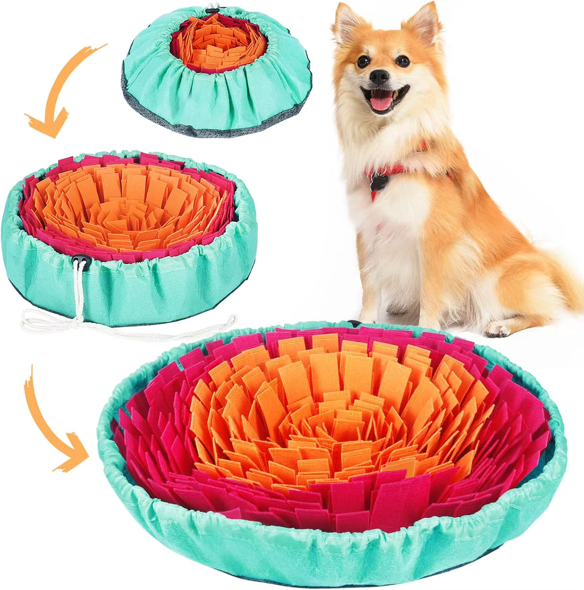 Adjustable Snuffle Mat for Dogs