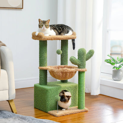 4-In-1 Cactus Cat Tree 