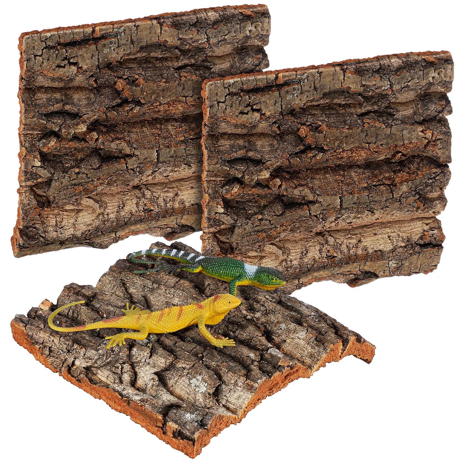 Background Cork Bark Tank Decor