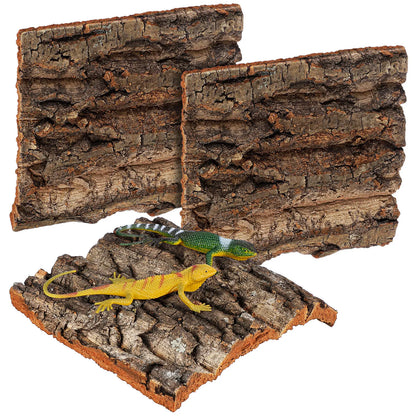 Background Cork Bark Tank Decor