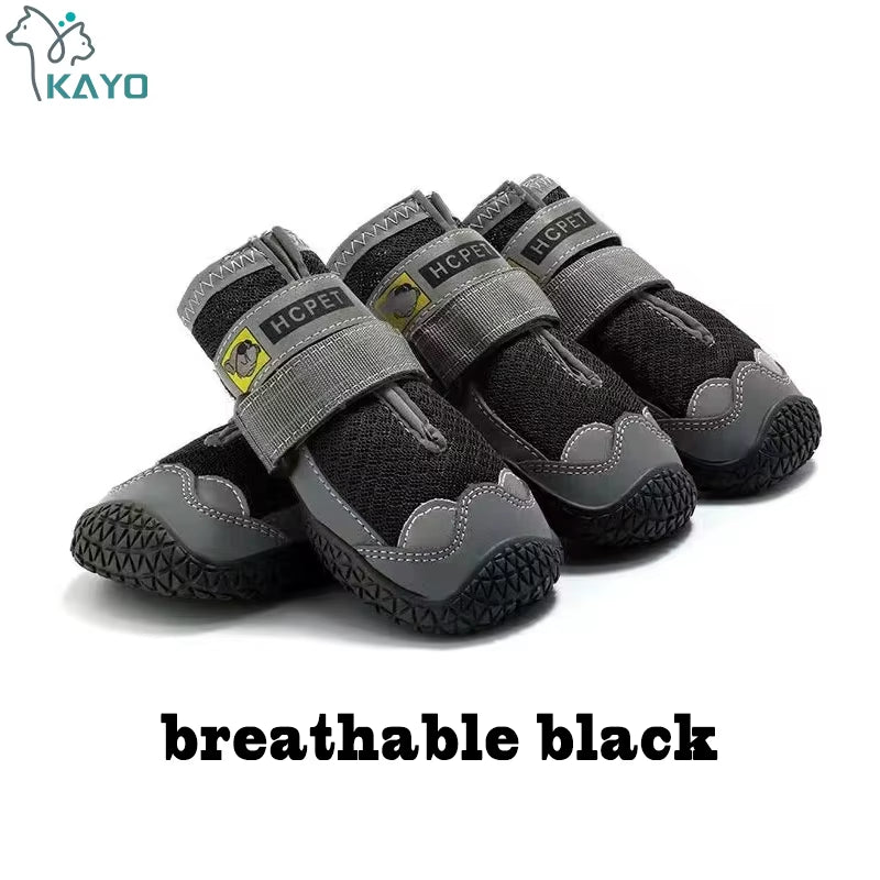 4Pcs/Set Dog Shoes 