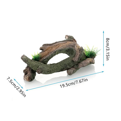 Driftwood arch aquarium ornament