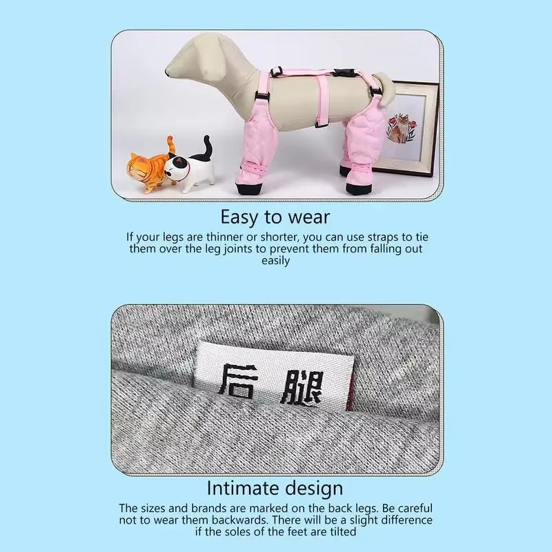 Dog Waterproof Leggings Paw Protection 