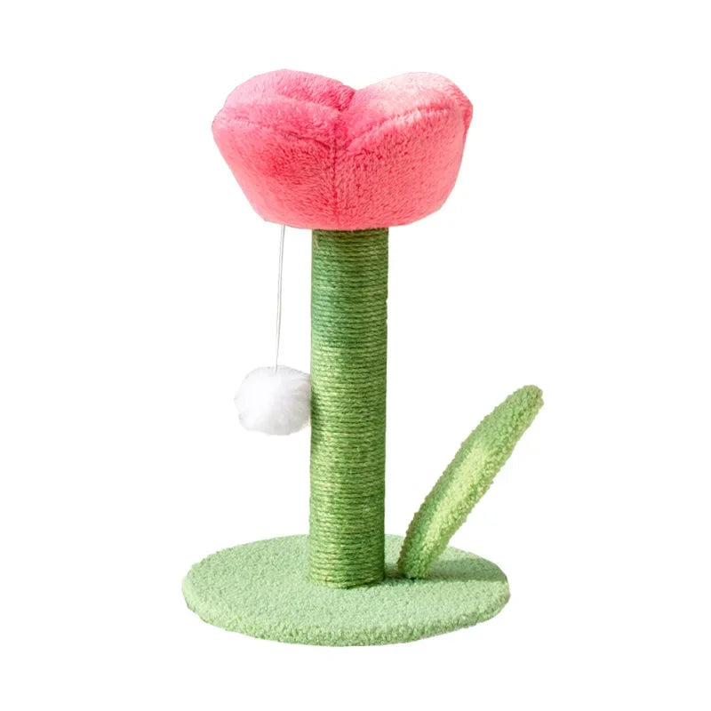 Tulip-Shaped Cat Tower 