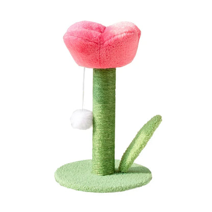Tulip-Shaped Cat Tower 
