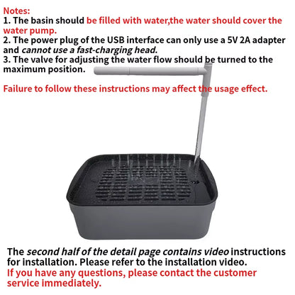 Bird Bathtub and Shower