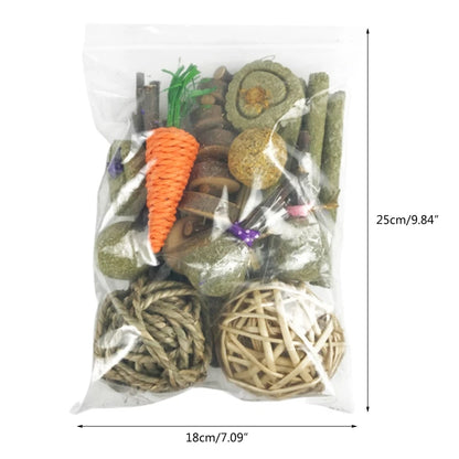 Rabbit Chew Toys Set