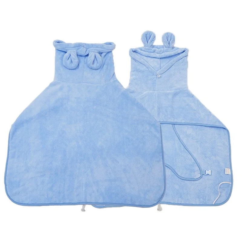 Wrap-Style Quick-Drying Dog Bathrobe — detail view 7